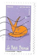 LE PETIT PRINCE, LE RENARD - LETTRE ENTIERE FLAMME LA POSTE 2022, VOIR LES SCANNERS - Storia Postale