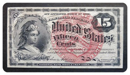 Etats Unis D'Amérique - 15 Cents - 3 Mars 1863 - Bilglietti Degli Stati Uniti (1862-1923)