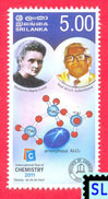 Sri Lanka Stamps 2011, International Year Of Chemistry, Marie Curie, MNH - Sri Lanka (Ceilán) (1948-...)