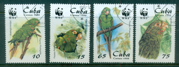 Caribbean Is 1998 WWF Bird, Parrot CTO - Oblitérés