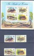 1987. Kiribati, Reptilies/Skinks, 4v + S/s, Mint/** - Kiribati (1979-...)