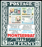 Montserrat 1979 Sir Rowland Hill MS MUH - Montserrat