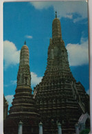 OLD POSTCARD Asia > Thailand WAT ARUN TEMPLE OF DAWN   BANGKOK AK 1965 - Thaïlande