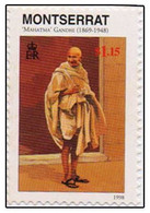 Montserrat 1988 Mahatma Gandhi Montserrat MNH Famous Men & Women Of 20th Century Stamp  (**) - Montserrat