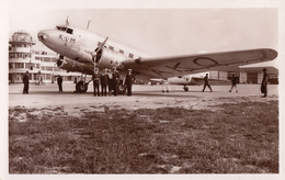 CPA - Douglas DC 2 " Kwak " - Compagnie K.L.M Royal Dutch Airlines - Aéroport Du Bourget - 1946-....: Era Moderna