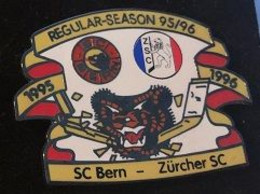 HOCKEY SUR GLACE - SUISSE - SCHWEIZ - SWITZERLAND - REGULAR SAISON 95/96 - SC BERN / ZÜRCHER SC - ICE - EGF -  (29) - Sports D'hiver