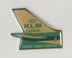 Pin's Avion KLM CARGO. - Airplanes