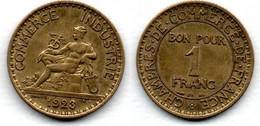1 Franc 1923 SUP - Andere & Zonder Classificatie