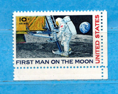 (Mn1) Stati Uniti** - 1969.- PA.- 1^ HOOME Sur La LUNE - Yvert. PA.73 - MNH** - 3b. 1961-... Neufs