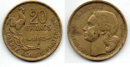 20 Francs 1950 B 3fauc TTB - Sonstige & Ohne Zuordnung