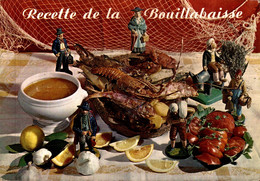 N°94151 -cpsm Recette De La Bouillabaisse - Recettes (cuisine)