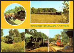 F8015 - TOP Cottbus Pioniereisenbahn Eisenbahn Dampflok Pioniere - Bild Und Heimat Reichenbach - Cottbus