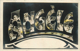 ANGELE Angèle * Carte Photo * Prénom Name * Art Nouveau Jugenstil - Firstnames