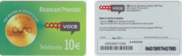 Recharge GSM - Italie - Coop - Ricaricard Premiata 10 €, Exp. 31.07.2009 - Other & Unclassified