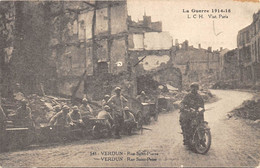 55-VERDUN- LA GUERRE 1914/18- RUE SAINT PIERRE - Verdun