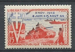 FRANCE 1954 N° 983 ** Neuf MNH Superbe C 3 € Libération Bateaux Navires Ships Chars Croix De Lorraine - Unused Stamps