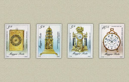 Hungary 1990. Old Clocks Nice Set MNH (**) - Horlogerie