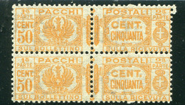 Regno D'Italia (1930) - Pacchi Postali, 50 Cent.  ** - Postal Parcels