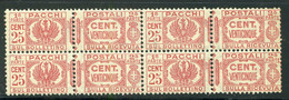 Regno D'Italia (1930) - Pacchi Postali, 25 Cent.  ** - Postal Parcels
