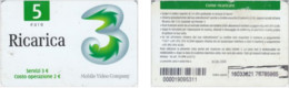 Recharge GSM - Italie - Tre - Ricarica 5 Green, Exp. 30.06.2008 - Other & Unclassified