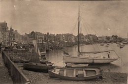 Le Pouliguen * Photo Circa 1900 * Le Port Et Les Quais * Bateaux De Pêche - Le Pouliguen