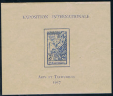 Bloc Exposition Internationale, ** - Blocks & Sheetlets