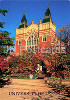 University Of Leeds - The Great Hall - England - United Kingdom - Unused - Leeds