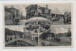 0-4270 HETTSTEDT, Horst-Wessel-Platz, Marktplatz, Wipper.... - Hettstedt