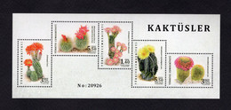 Turkey/Turquie 2020 - Cactus - Minisheet - Souvenir Sheet - MNH** - Superb*** - Lettres & Documents