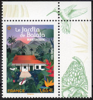 FRANCE 2022 - Le Jardin Botanique De Balata - Martinique - Coin De Feuille - Neuf ** - Nuovi