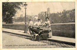 Paris * Les Petits Métiers Parisiens * La Marchande De Quatre Saisons * Publicité Pub ENFANTS NANTAIS Cordonnerie - Sonstige & Ohne Zuordnung