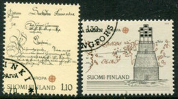 FINLAND 1979 Europa: History Of The Post  Used.  Michel 842-43 - Usati