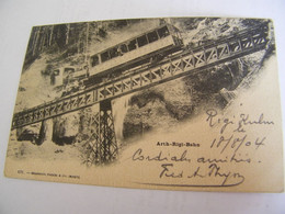 CPA - Suisse - Arth Rigi Bahn - - Locomotive - Train - Chemin De Fer - 1904 - SUP - (GK 93) - Arth