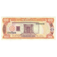 Billet, République Dominicaine, 100 Pesos Oro, 1998, KM:122b, TTB - Dominicana