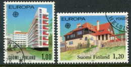 FINLAND 1978 Europa: Architecture Used  Michel 825-26 - Gebruikt