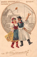 ¤¤    -     HONGRIE   -   ILLUSTRATEUR   -   Danses Nationales " CSARDAS " En 1903   -    ¤¤ - Hungary