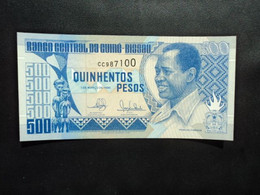 GUINÉE BUISSAU : 500 PESOS   1.3.1990   P 12    NEUF - Guinea–Bissau