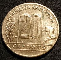 ARGENTINE - ARGENTINA - 20 CENTAVOS 1948 - KM 42 - Argentina