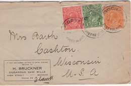 Boonah Queensland Australia To Wisconsin USA 1928? Cover - Covers & Documents