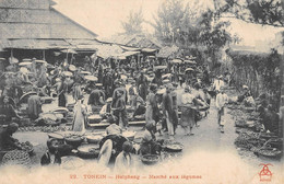 CPA ASIE TONKIN HAIPHONG MARCHE AUX LEGUMES - Vietnam