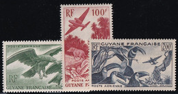 Guyane Poste Aérienne N°35/37 - Neuf * Avec Charnière - TB - Ongebruikt