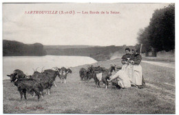 Sartrouville - Les Bords De Seine  -  Chevriers - Chevres - CPA°W - Sartrouville