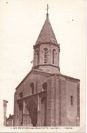 85 - Les Moutiers-les-Mauxfaits - L'Eglise - Dos Divisé - Moutiers Les Mauxfaits