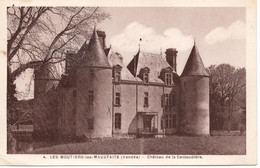 85 - Les Moutiers-les-Mauxfaits - Château De La Cantaudière - Dos Divisé - Moutiers Les Mauxfaits