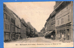 70 - Haute Saône - Héricourt - Grande Rue - Vue Prise De L'Hotel De Ville (N7657) - Héricourt