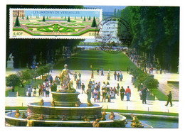 2001 --Carte-Maximum -- Jardins De Versailles (animée) - ..cachet  VERSAILLES - 78..........à Saisir - 2000-09