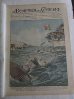 # DOMENICA DEL CORRIERE N 27 / 1934 LAGUNA VENEZIA / COSTUMI TRADIZIONALI /ROMA CAMPO DI FIORI - Erstauflagen