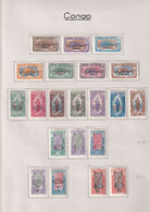 Congo N°72/92 - Collection Vendue Page Par Page - Neuf * Avec Charnière - TB - Unused Stamps