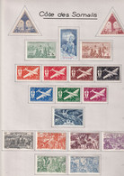 Côte Des Somalis - Collection Vendue Page Par Page - Neuf * Avec Charnière - TB - Unused Stamps