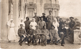 06- NICE - HOTEL TRANSFORME EN HOPITAL TEMPORAIRE - 1916- CARTE PHOTO RARE - Salute, Ospedali
